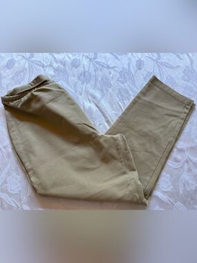 Avenue Khaki/Camel Stretch Pants Heavier weight winter straight leg